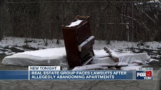 Real estate group faces lawsuits after allegedly abandoning apartments
