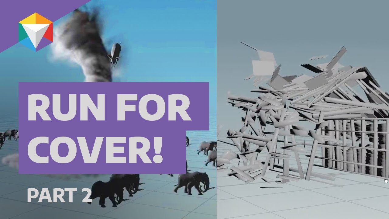 Building a VFX Tornado in Houdini Part 2 - YouTube