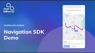 Navigation SDK Demo | NextBillion.ai