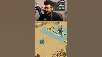 Ancient Construct vs AA Turret in BATTLE NATIONS