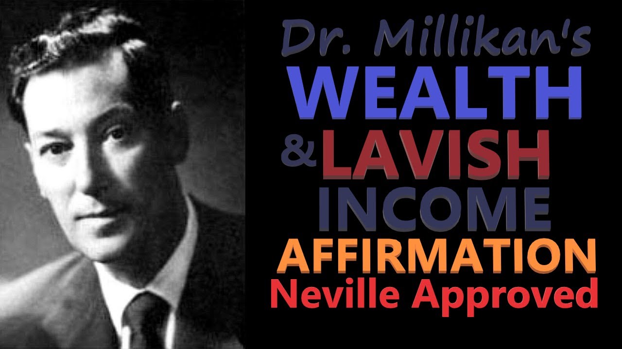 Аффирмация о богатстве и щедром доходе | Невилл Годдард