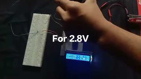 Microcontroller based project (Ammeter and Voltmeter using PIC microcontroller)
