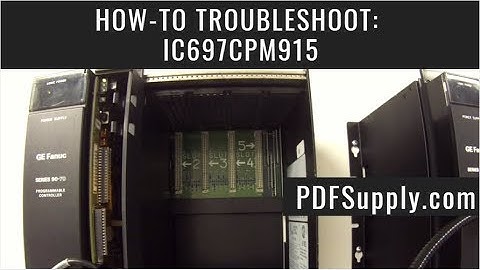 How-To Troubleshoot: IC697CPM915 (PLC Training/CPU Tutorial)