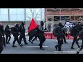 Demonstrators March in Sacramento on Inauguration Day