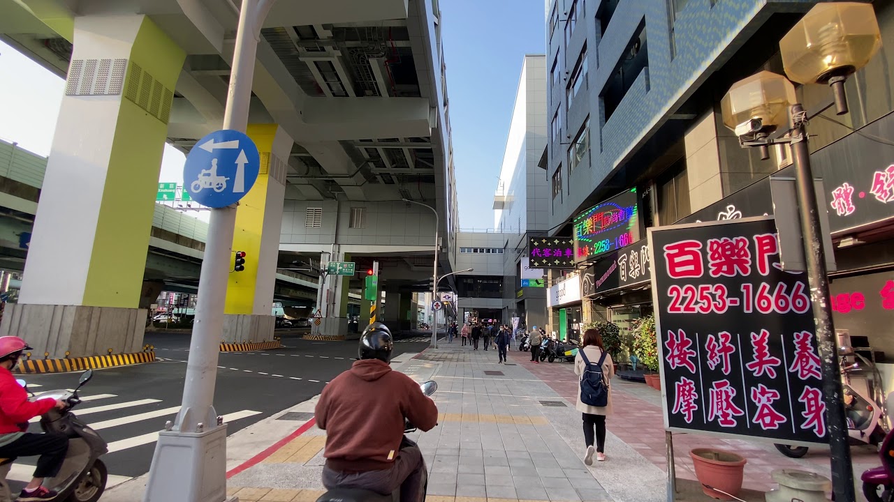 台北捷運 板南線 BL08新埔站 站外轉乘 環狀線 Y17新埔民生站 路程景