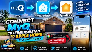 MyQ to Home Assistant & Apple Home | Step-by-Step Guide