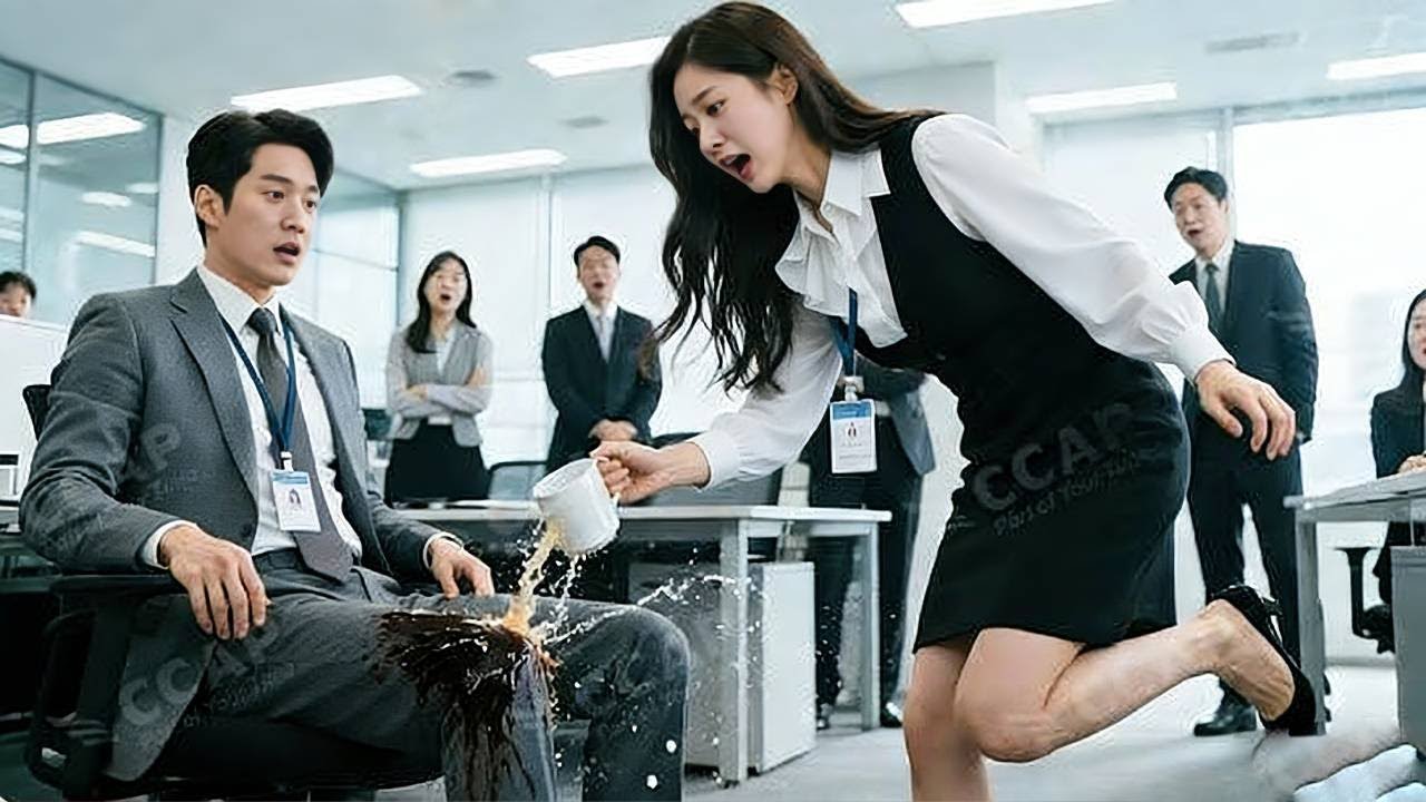 On Her First Day, She Spilled Water on the CEO. She Expected Firing, But Won His Heart.