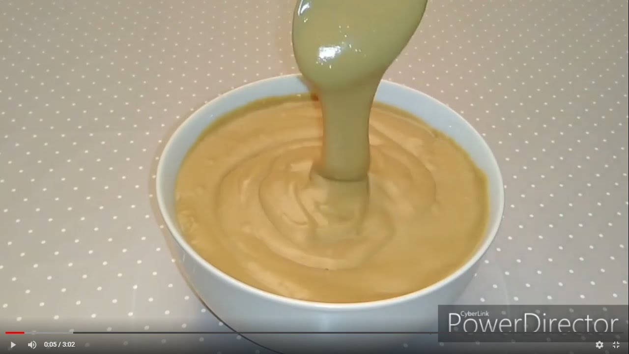 Crème pâtissière au café sans œufs - YouTube