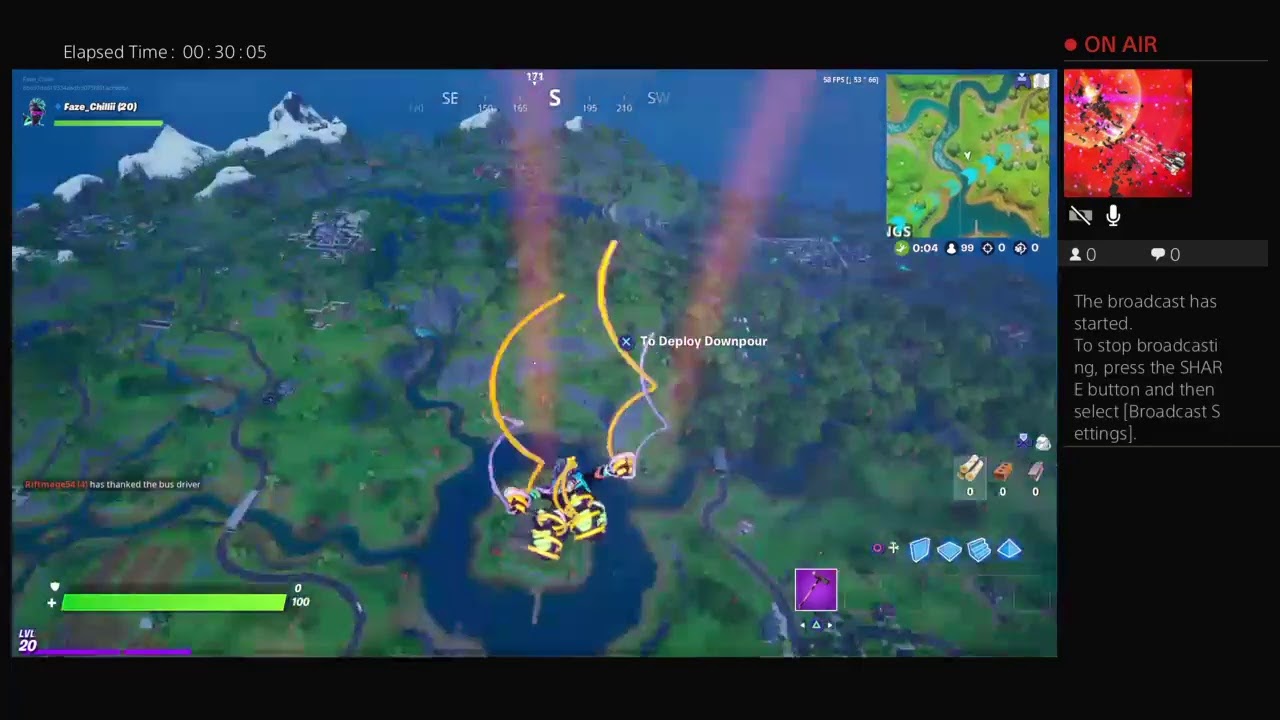 First Stream of Fn Chapter 2 - YouTube
