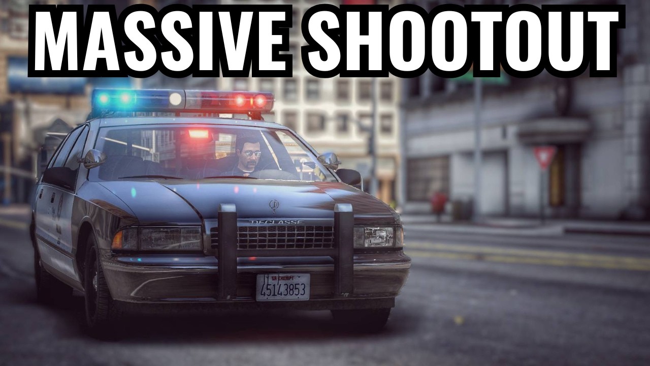 Affinity Roleplay 90s | GANG Shootout Leads To A Wild Chase - YouTube