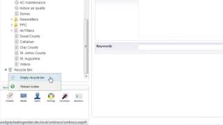 Deleting unpublishing an item in umbraco