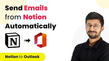How to Send Email to Customers from Notion Automatically - Notion Outlook Integration