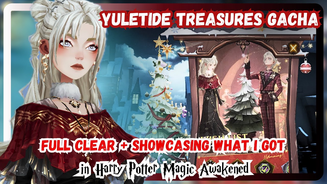 Magic Awakened - Yuletide Treasures Gacha FULL CLEAR + Showcasing What You Get!