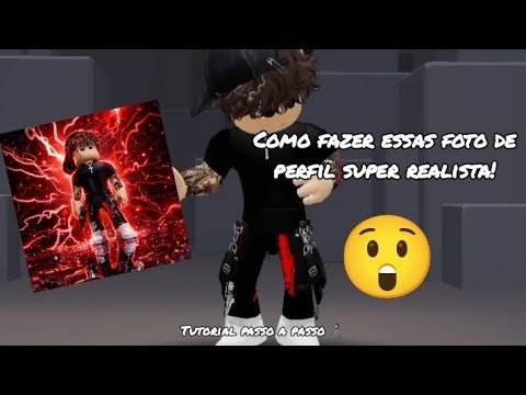 Como fazer foto de perfil super realista!😯‼️ (tutorial passo a passo)