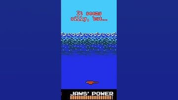 Jaws NES TRICK #shorts #nintendo #retrogaming