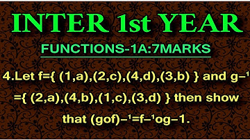 Inter 1st year-1A most important Long answer questions for functions-maths 1A@NanajiGonnabathula