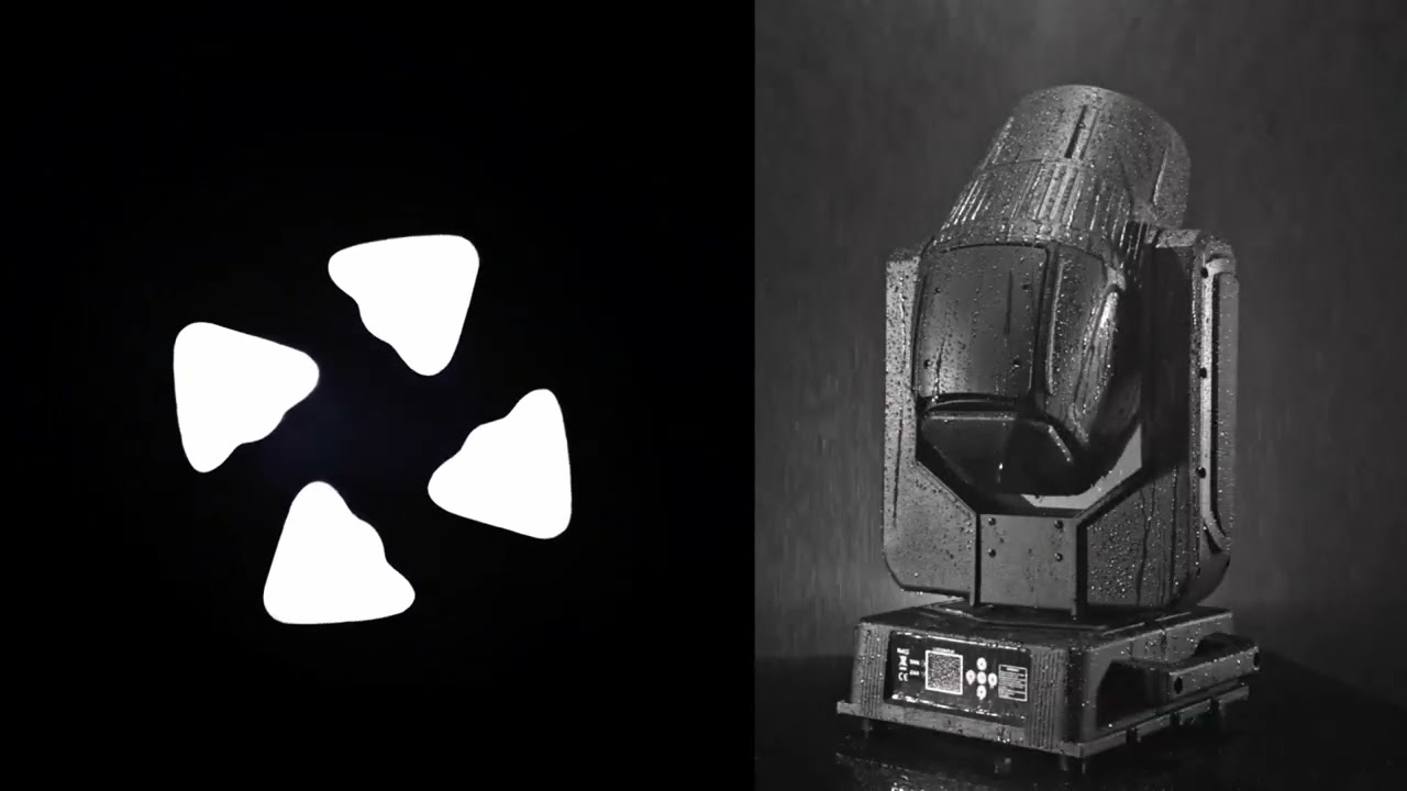 Insane 380W Outdoor Waterproof Beam Light Test | Mini Moving Head for DJ & Stage Lighting