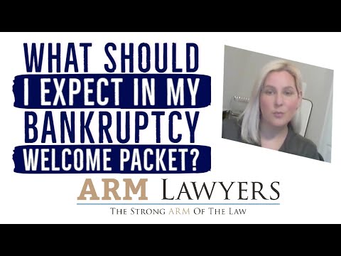 Pennsylvania Bankruptcy Lawyer - What should I expect in my Bankruptcy Welcome Packet?