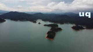 TASIK kENYIR-Laluan sUNGAI gAWI- aRING(Aerial View)