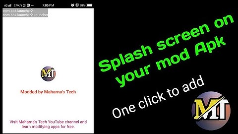 How to add a Splash screen on your  Apk // Simple and Easy //