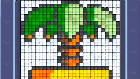 Pixel flow level 106 very hard level Walkthrough Solution 