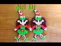 Rainbow Loom Elf Girl ( Christmas )