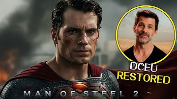 The Snyderverse is Finally coming Back