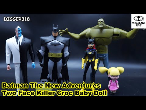 DC ANIMATED THE New Batman Adventures KILLER CROC w/ BABY DOLL Action Figure 09 EUR 73,49 - FR