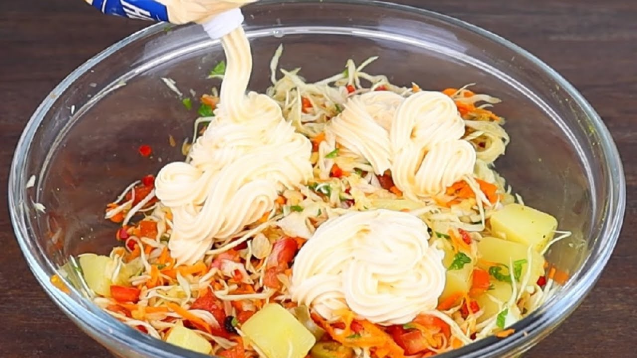 UMA SALADA MUITO REFRESCANTE PARA VOCÊ FAZER NA JANTA !!