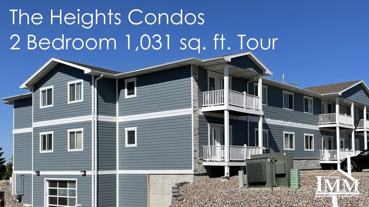The Heights Condos 2 Bed / 2 Bath 1,031 sq ft Minot, ND YouTube