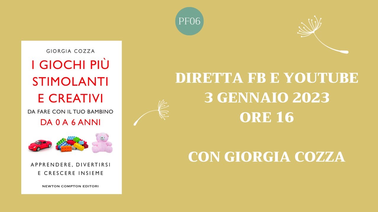 I giochi più stimolanti e creativi - con Giorgia Cozza 