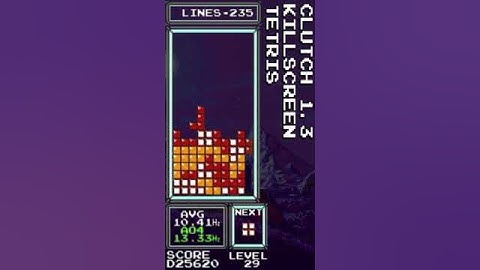Clutch 1.3 Killscreen Tetris #shorts
