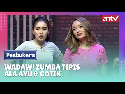 Wadaw! Zumba Tipis Ala Ayu Ting Ting & Zaskia Gotik | Best Cut Pesbukers ANTV