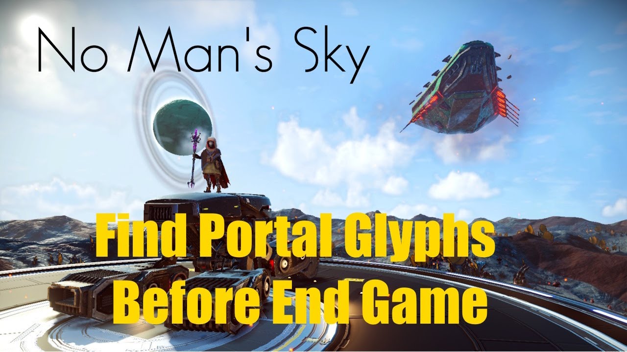 No Man's Sky | How To | Find Portal Glyphs Before End Game - YouTube