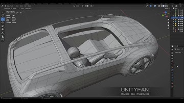 concept car quick modeling - vehicle 026 - part 3 - 4x timelapse