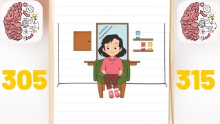 Brain Test Tricky Puzzles Level 305315 Walkthrough Solution