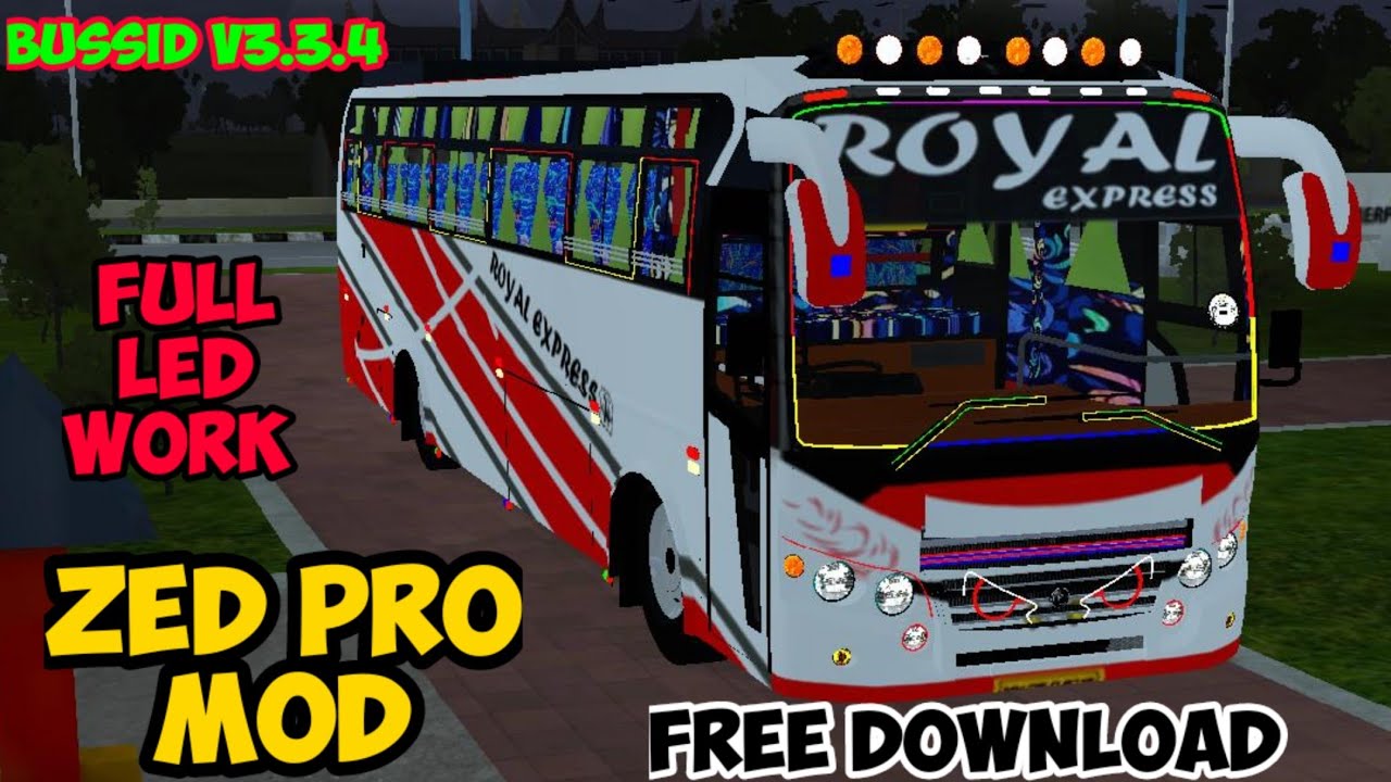 Zed Pro Mod Bussid Zed Pro Mod Bussid Livery Zed Pro Mod Livery Zed Pro Bus Zed Pro Mod Bussid Mod Youtube