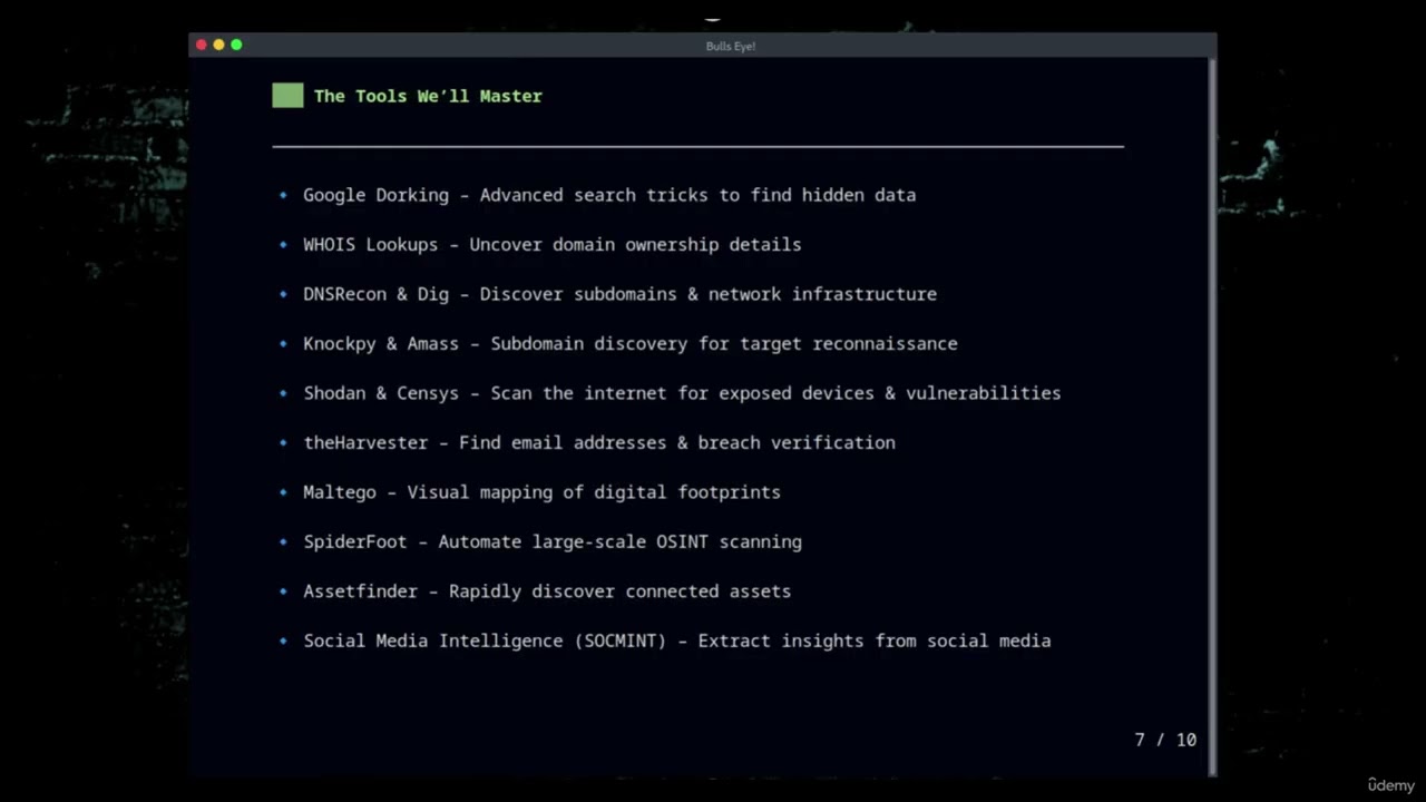 Hacking Course 68   OSINT for Ethical Hackers Getting Started