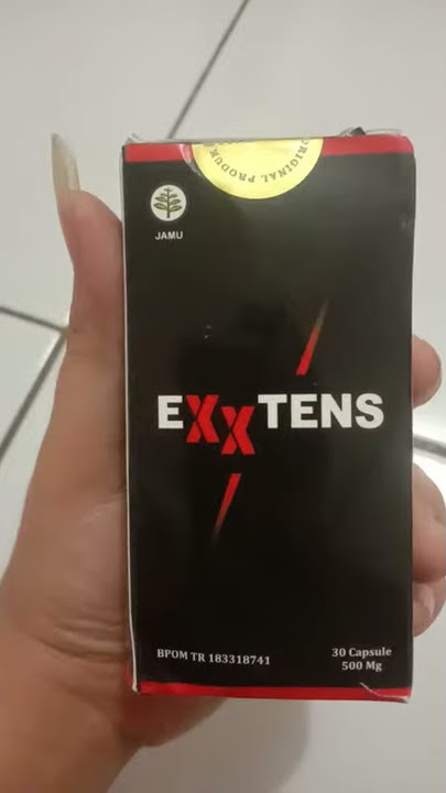 EXXTENS ASLI MINUMAN STAMINA PRIA ORIGINAL