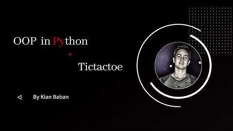 Tic-Tac-Toe with Python OOP