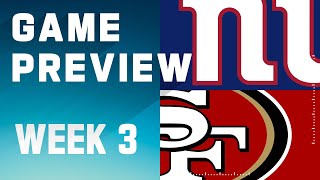 New York Giants vs. San Francisco 49ers | 2023 Week 3 Game Preview