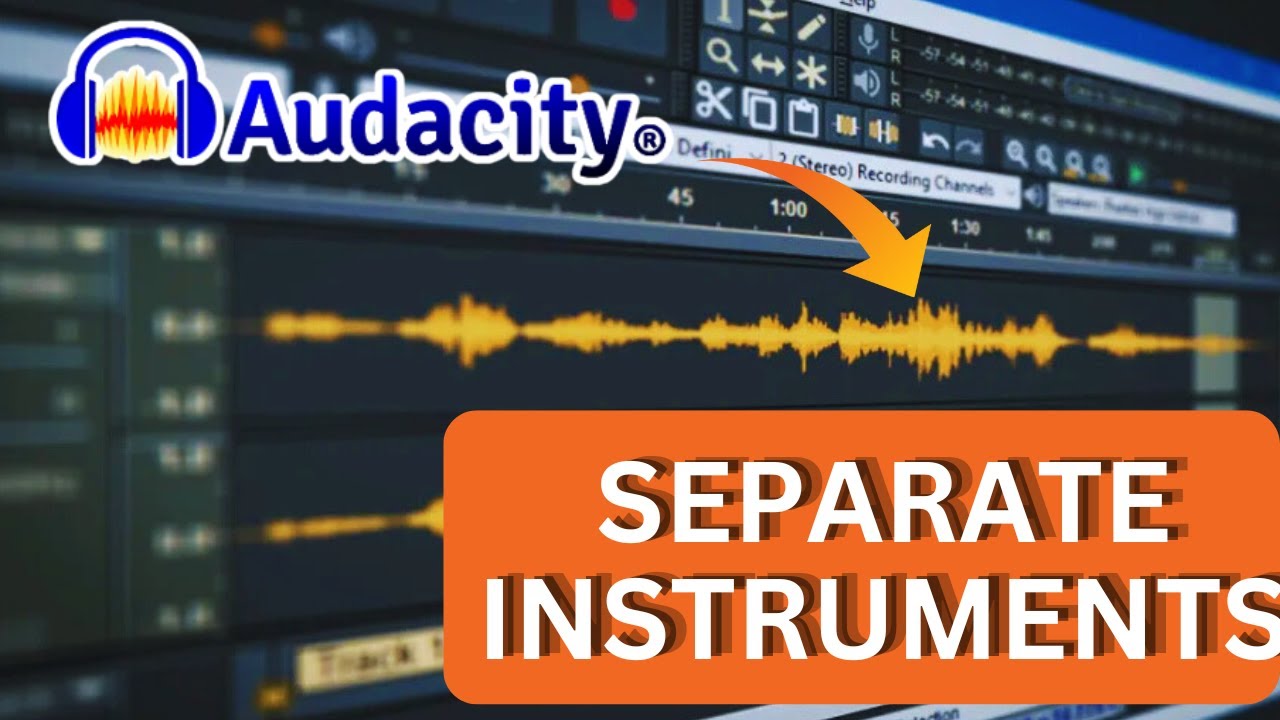 How to Separate Instrument Sounds in Audacity 2025? - YouTube