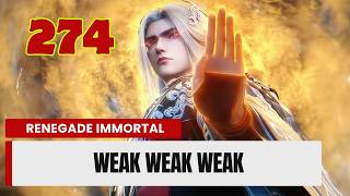 💥Renegade Immortal Episode 274 | Chinese Fantasy Anime.  #donghua3d