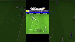 Messi iconic goals 😱🔥 #efootball #pes Shorts vedio..