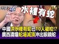 中國「洪水裡有蛇」已10人被咬！？ 廣西潰壩「養蛇場滅頂」沖出數噸眼鏡蛇！？【關鍵時刻】每日懶人包 20260707