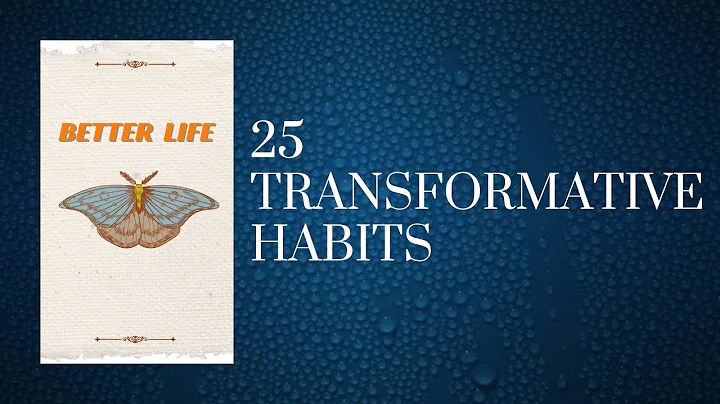 "Unstoppable You: Mastering 25 Transformative Habits for Life" (Audiobook) - DayDayNews