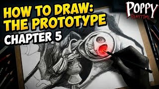 Prototype Drawing Poppy Playtime Pencil Drawing How to #prototype #poppyplaytime 