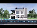 5 Bedrooms | 2 Storey Modern House Design with Roofdeck