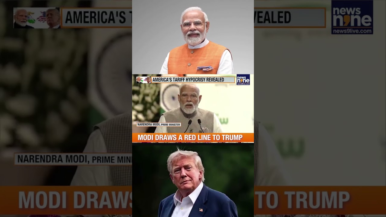 PM Modi’s Strong Reply to Trump’s 50% Tariff War on India | News9