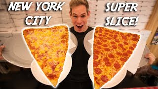 WORLD'S LARGEST PIZZA SLICE! - NEW YORK CITY